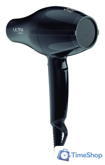 Фен GA.MA Ultra Compact Ion SH2360 (черный) - Изображение №2 — Интернет-магазин Time-Shop