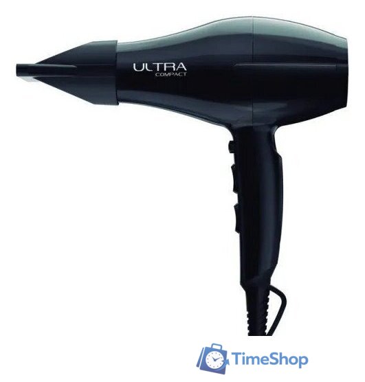 Фен GA.MA Ultra Compact Ion SH2360 (черный) - Изображение №5 — Интернет-магазин Time-Shop