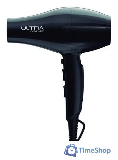 Фен GA.MA Ultra Compact Ion SH2360 (черный) - Изображение №4 — Интернет-магазин Time-Shop