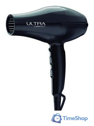 Фен GA.MA Ultra Compact Ion SH2360 (черный) - Изображение №3 — Интернет-магазин Time-Shop