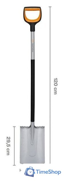 Лопата штыковая прямая Fiskars 1066730 - Изображение №3 — Интернет-магазин Time-Shop