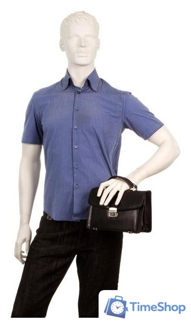 Мужская сумка Francesco Molinary 513-4854-003-BLK - Изображение №8 — Интернет-магазин Time-Shop