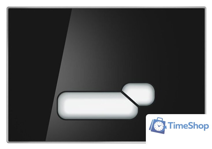 Панель смыва Cersanit Actis S97-018 (черный глянцевый) - Изображение №1 — Интернет-магазин Time-Shop