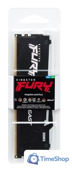 Оперативная память Kingston FURY Beast RGB 32ГБ DDR5 6400 МГц KF564C32BBEA-32 - Изображение №3 — Интернет-магазин Time-Shop