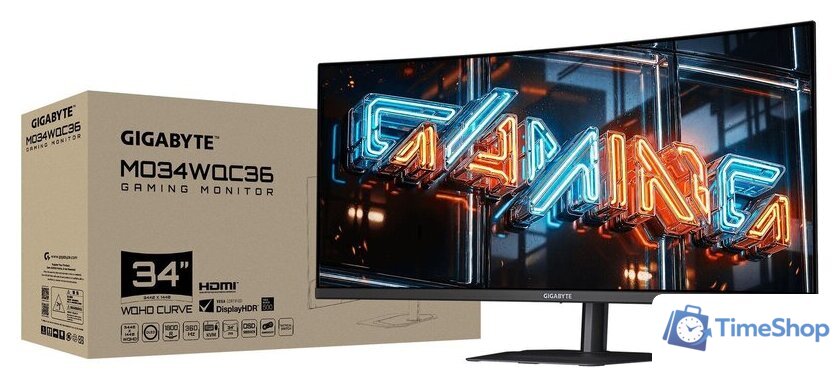 Игровой монитор Gigabyte MO34WQC36 - Изображение №9 — Интернет-магазин Time-Shop