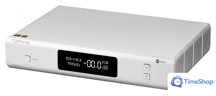 Цифро-аналоговый преобразователь Topping D90LE (серебристый) - Изображение №2 — Интернет-магазин Time-Shop