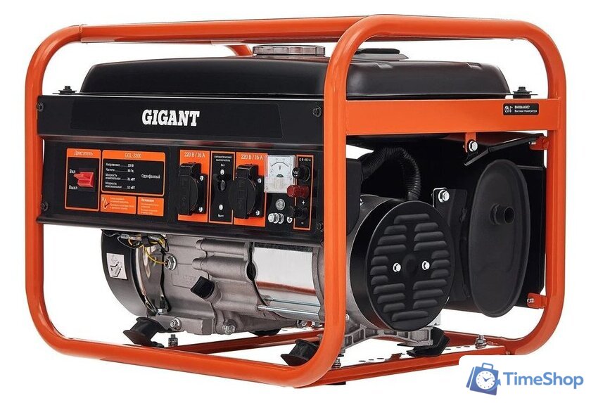 Бензиновый генератор Gigant GGL-3300 - Изображение №1 — Интернет-магазин Time-Shop