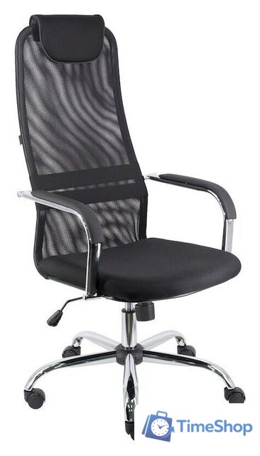 Офисное кресло Everprof EP 708 (сетка, черный) - Изображение №1 — Интернет-магазин Time-Shop