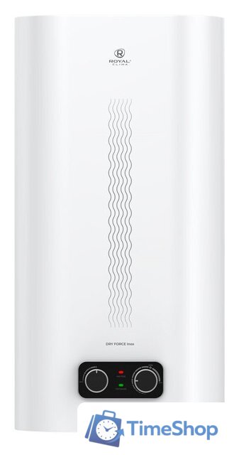 Накопительный электрический водонагреватель Royal Clima Dry Force Inox RWH-DF30-FS - Изображение №1 — Интернет-магазин Time-Shop