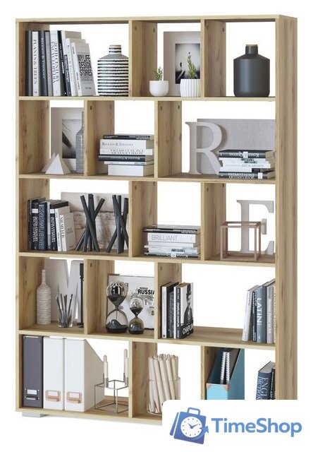 Стеллаж Сокол СТ-15 (дуб делано) - Изображение №1 — Интернет-магазин Time-Shop