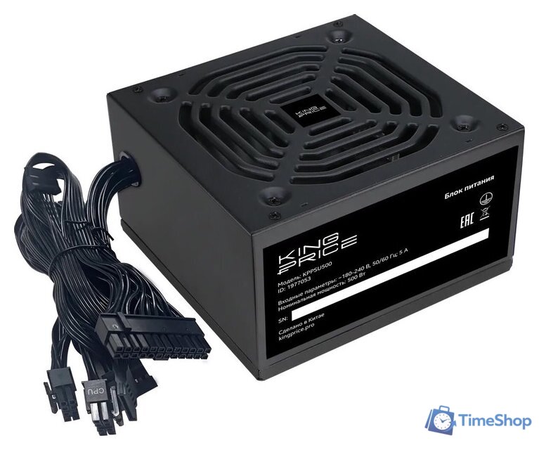 Блок питания Kingprice KPPSU500 - Изображение №1 — Интернет-магазин Time-Shop