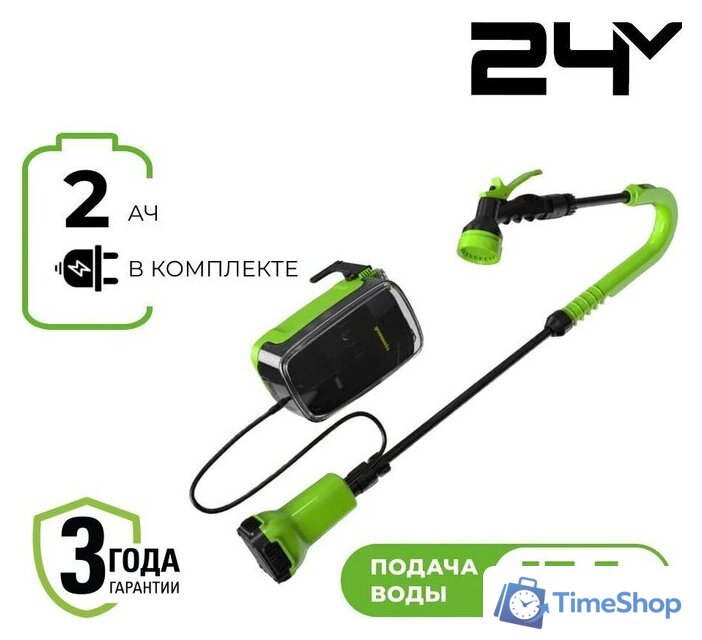 Бочечный насос Greenworks 24V G24SWP 3401007UA (с 1-им АКБ) - Изображение №1 — Интернет-магазин Time-Shop