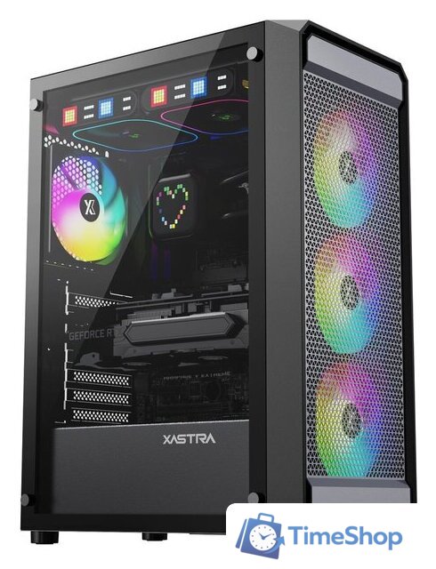 Корпус XASTRA A403 4ARGB (черный) - Изображение №1 — Интернет-магазин Time-Shop