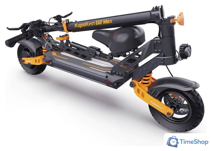 Электросамокат Kugoo KIRIN G2 Max 20Ah (черный) - Изображение №5 — Интернет-магазин Time-Shop