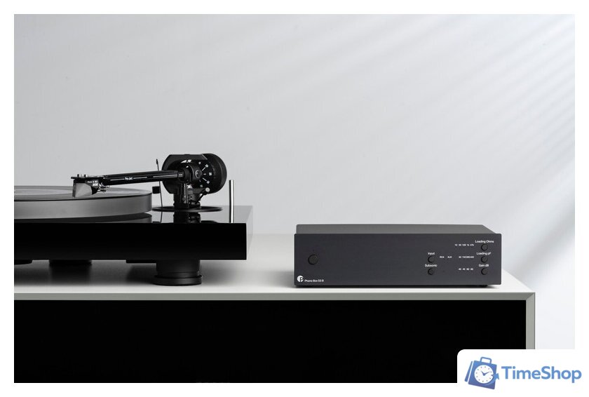 MM/MC фонокорректор Pro-Ject Phono Box S3 B (черный) - Изображение №2 — Интернет-магазин Time-Shop