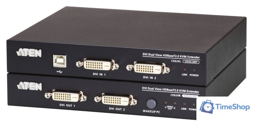 Удлинитель по витой паре Aten CE624-AT-G - Изображение №1 — Интернет-магазин Time-Shop