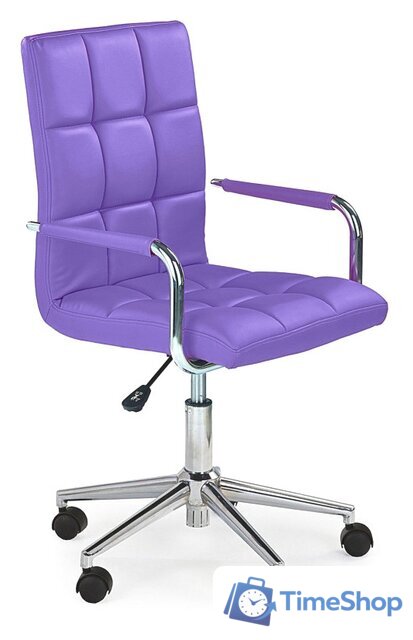 Компьютерное кресло Halmar GONZO 2 (фиолетовый) - Изображение №1 — Интернет-магазин Time-Shop