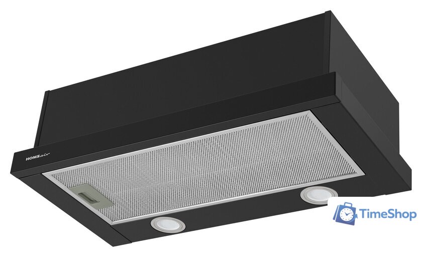 Кухонная вытяжка HOMSair Flat 60 (черный) - Изображение №1 — Интернет-магазин Time-Shop
