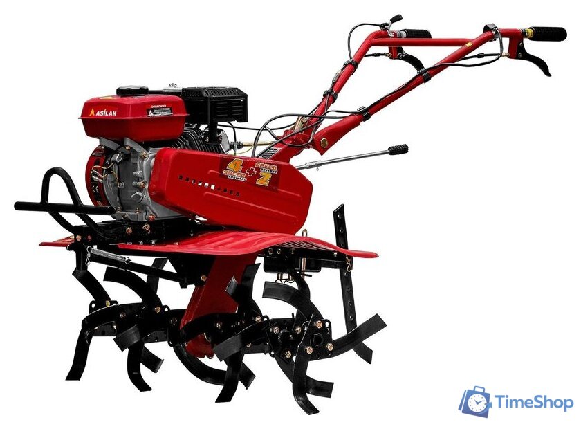 Мотокультиватор бензиновый Asilak SL-85BL (колеса 4.00-10) - Изображение №2 — Интернет-магазин Time-Shop