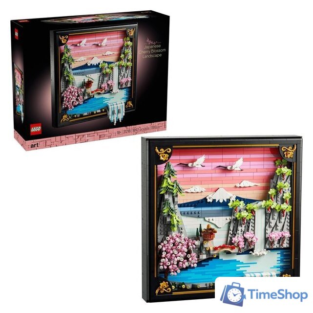 Конструктор LEGO Art 31218 Японский пейзаж с сакурой - Изображение №1 — Интернет-магазин Time-Shop