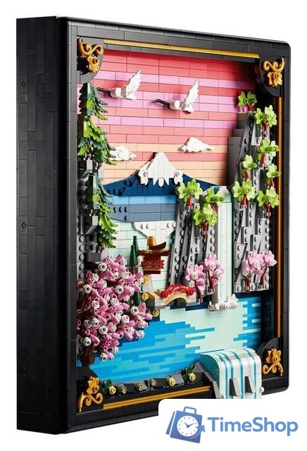 Конструктор LEGO Art 31218 Японский пейзаж с сакурой - Изображение №3 — Интернет-магазин Time-Shop