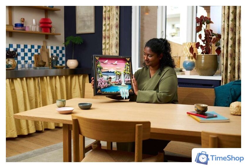 Конструктор LEGO Art 31218 Японский пейзаж с сакурой - Изображение №8 — Интернет-магазин Time-Shop