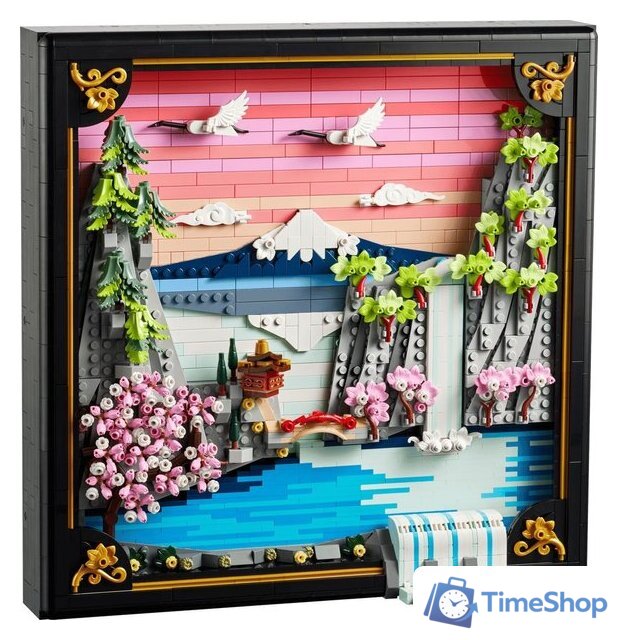 Конструктор LEGO Art 31218 Японский пейзаж с сакурой - Изображение №2 — Интернет-магазин Time-Shop