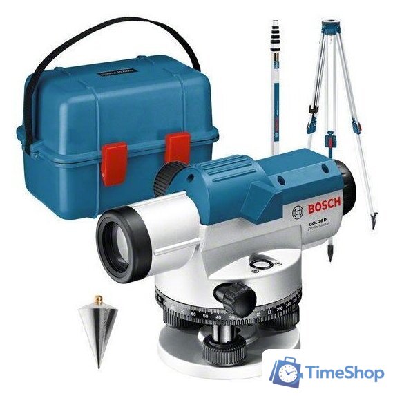 Оптический нивелир Bosch GOL 26 D Professional 0601068002 (кейс) - Изображение №1 — Интернет-магазин Time-Shop