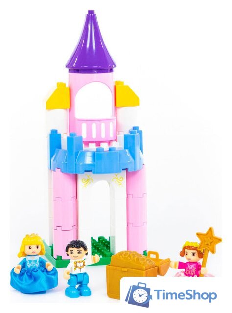 Конструктор Полесье 77684 Весёлая принцесса - Изображение №6 — Интернет-магазин Time-Shop