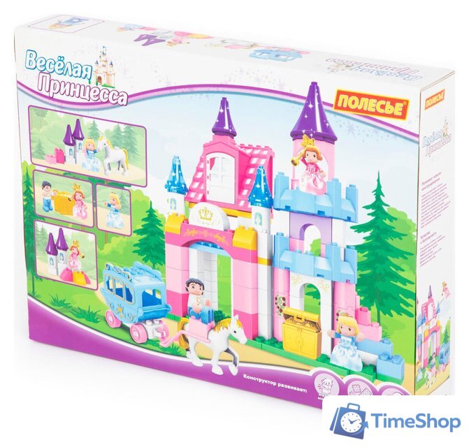 Конструктор Полесье 77684 Весёлая принцесса - Изображение №2 — Интернет-магазин Time-Shop