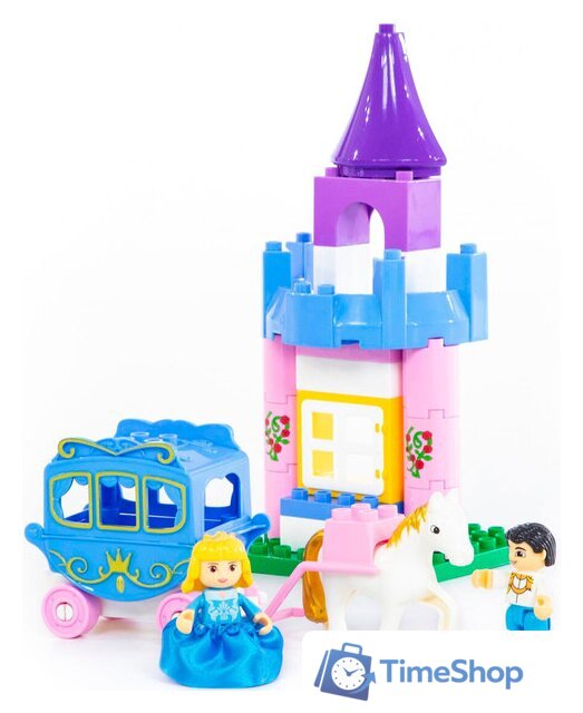 Конструктор Полесье 77684 Весёлая принцесса - Изображение №4 — Интернет-магазин Time-Shop