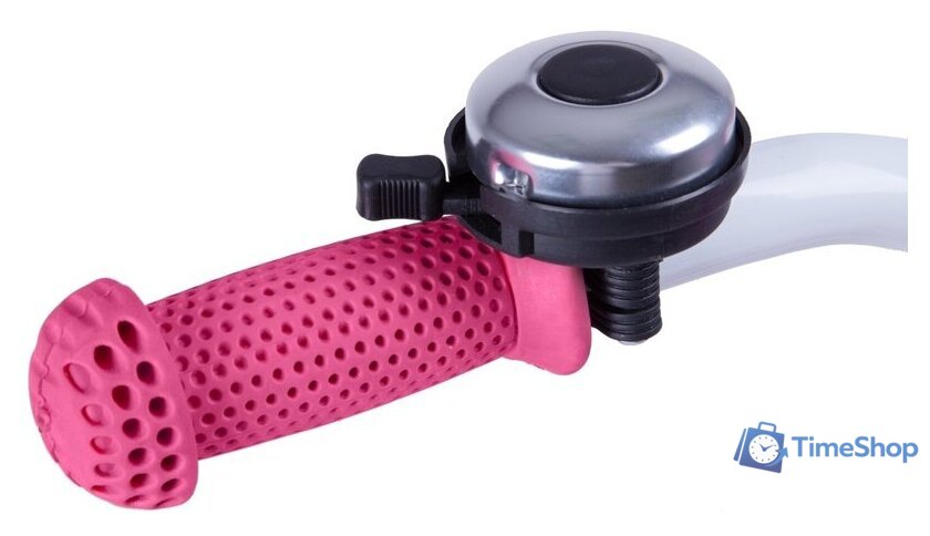 Детский велосипед Novatrack Tetris 16 2020 161TETRIS.WT20 (белый/розовый) - Изображение №6 — Интернет-магазин Time-Shop