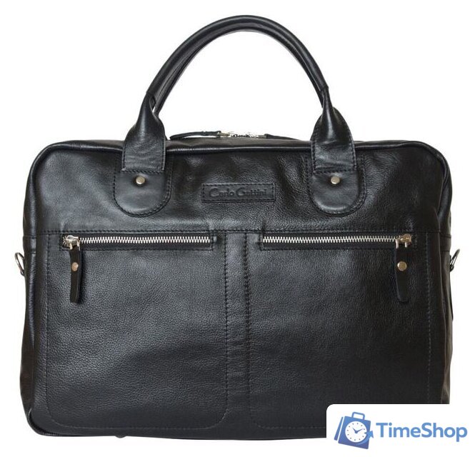 Мужская сумка Carlo Gattini Fratello 1014-01 (черный) - Изображение №2 — Интернет-магазин Time-Shop