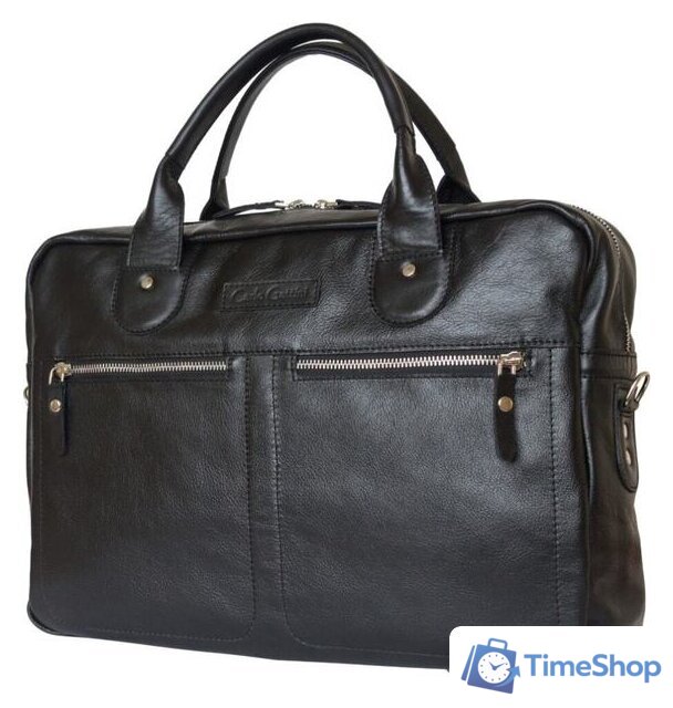 Мужская сумка Carlo Gattini Fratello 1014-01 (черный) - Изображение №1 — Интернет-магазин Time-Shop