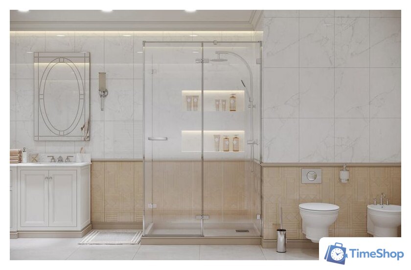 Душевой уголок Ambassador Abner 10011103R 120х80 - Изображение №3 — Интернет-магазин Time-Shop