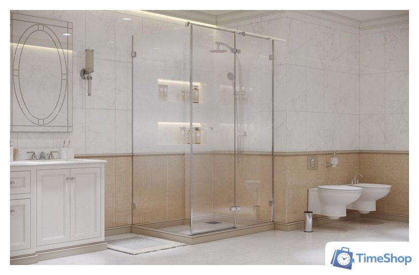 Душевой уголок Ambassador Abner 10011103R 120х80 - Изображение №2 — Интернет-магазин Time-Shop