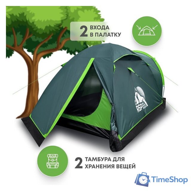 Треккинговая палатка RSP Outdoors River 2 - Изображение №2 — Интернет-магазин Time-Shop