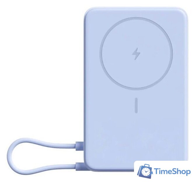 Внешний аккумулятор Xiaomi Magnetic Power Bank with Built-in Stand WPB1007Z 10000mAh (голубой, международная версия) - Изображение №1 — Интернет-магазин Time-Shop