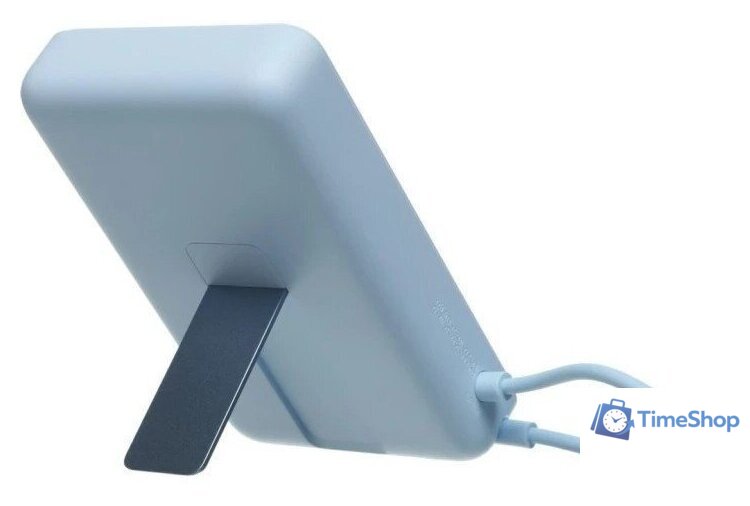 Внешний аккумулятор Xiaomi Magnetic Power Bank with Built-in Stand WPB1007Z 10000mAh (голубой, международная версия) - Изображение №7 — Интернет-магазин Time-Shop