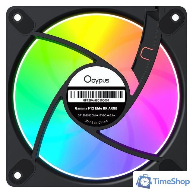 Комплект вентиляторов для корпуса Ocypus Gamma F12 Elite BK ARGB Reverse Blade 3IN1 - Изображение №3 — Интернет-магазин Time-Shop