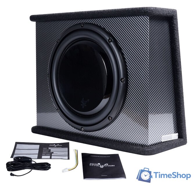 Корпусной активный сабвуфер KICX Q300BPA - Изображение №1 — Интернет-магазин Time-Shop