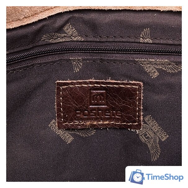 Сумка через плечо Poshete 253-1311-1-DBW (коричневый) - Изображение №17 — Интернет-магазин Time-Shop