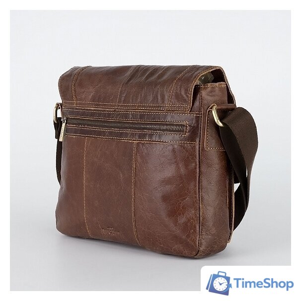 Сумка через плечо Poshete 253-1311-1-DBW (коричневый) - Изображение №12 — Интернет-магазин Time-Shop