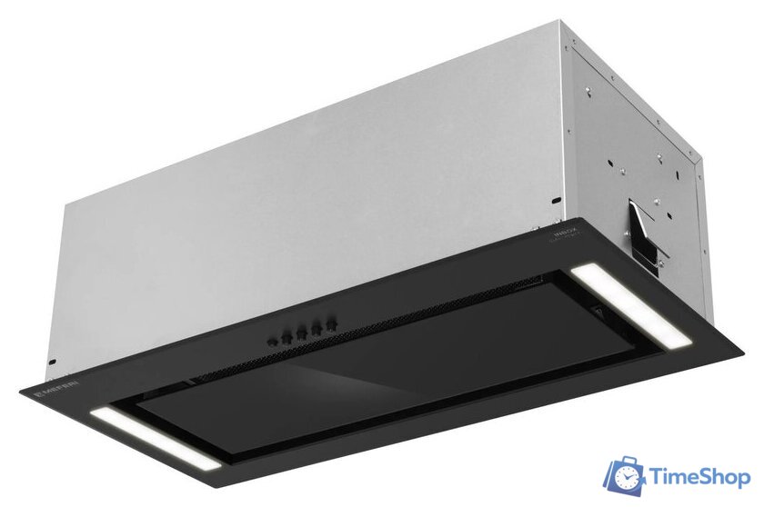 Кухонная вытяжка Meferi INBOX60BK Glass Power - Изображение №1 — Интернет-магазин Time-Shop