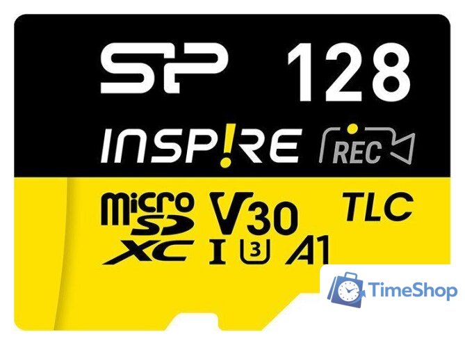 Карта памяти Silicon-Power Inspire microSDXC SP128GBSTXLA2V1NSP 128GB (с адаптером) - Изображение №2 — Интернет-магазин Time-Shop