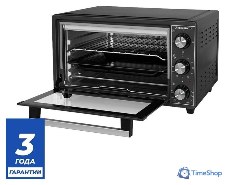 Мини-печь Delvento D2501 - Изображение №3 — Интернет-магазин Time-Shop