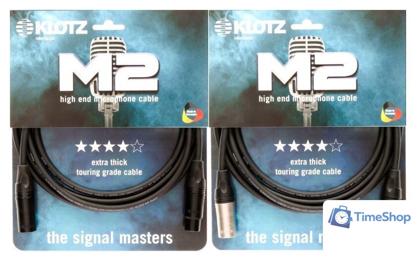 Кабель Klotz M2K1FM0750 (7.5 м) - Изображение №3 — Интернет-магазин Time-Shop