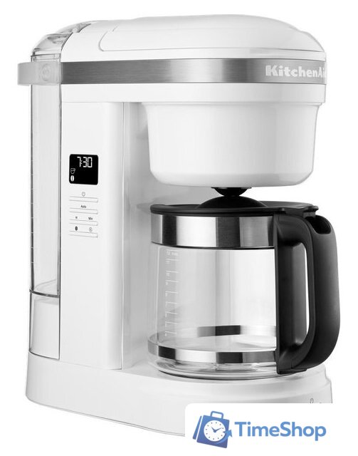 Капельная кофеварка KitchenAid 5KCM1208EWH - Изображение №1 — Интернет-магазин Time-Shop
