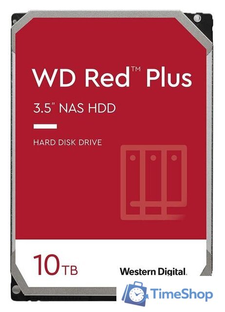 Жесткий диск WD Red Plus 12TB WD120EFBX - Изображение №1 — Интернет-магазин Time-Shop