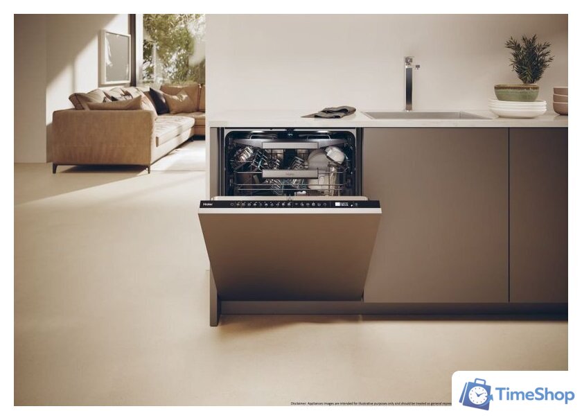 Встраиваемая посудомоечная машина Haier XI 4A4M4PB - Изображение №2 — Интернет-магазин Time-Shop